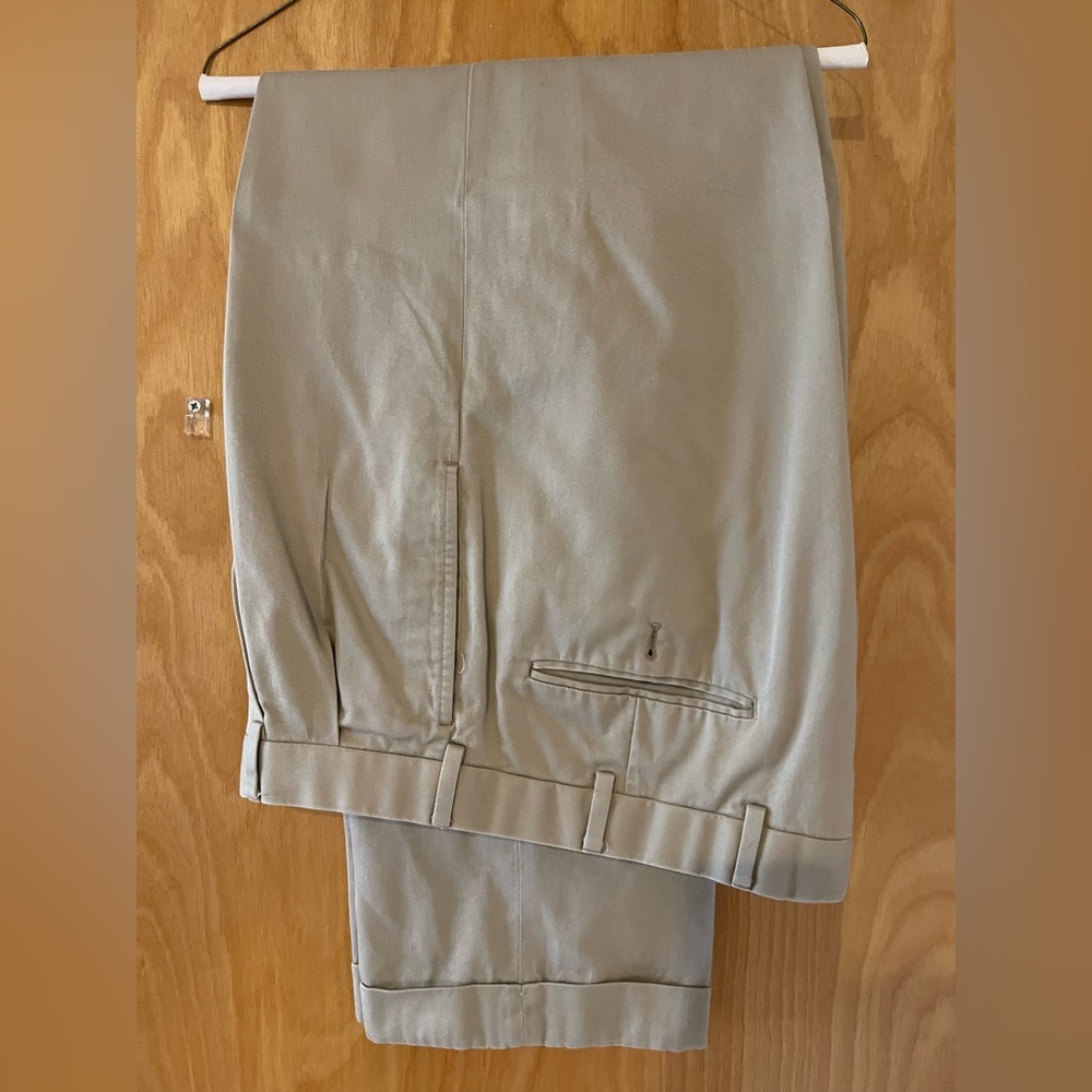 Khaki casual pants - BrooksBrothers Madison Fit / Country Club Collection